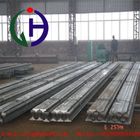 Light Weight Q235 Grade Train Track Material , Length 6 to 12 m